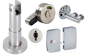 Stainless Steel Toilet Cubicle Fittings 